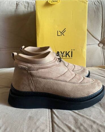 Çəkmələr: Ölçü: 40, rəng - Bej, Yeni — 1