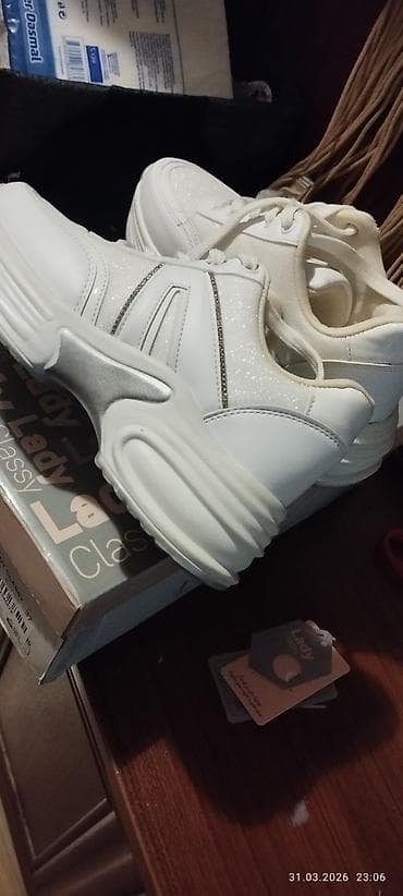 krasofka: Ölçü: 37, rəng - Ağ, Yeni — 3