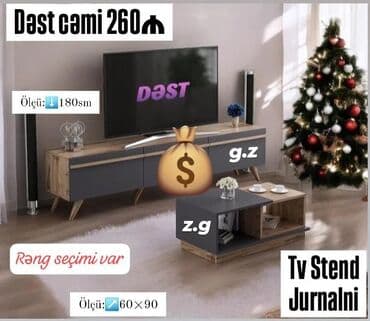 Jurnal masası, TV stend
