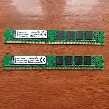 digital tv tuner: Operativ yaddaş (RAM) Kingston, 4 GB, 1600 Mhz, DDR3, PC üçün, İşlənmiş — 1