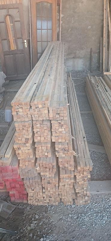 reyka taxta: Reykalar satılır.Təcili (2×2)-yə 4 metr uzunluğunda quru reykalar — 1