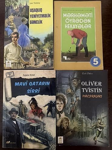 Bədii ədəbiyyat: Salam.Kıtablar yenıdı.Real alıcılar elaqe saxlasın zehmet olmasa — 1