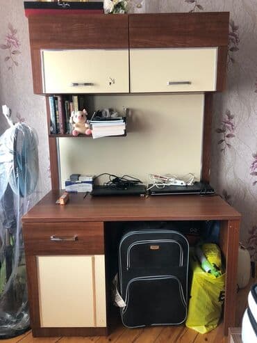 ikinci el yataq mebeli tap.az: Çarpayi və yazi masası . Az işlənib yeni kimidir. embawood'dan — 2