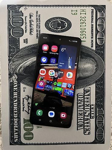 intel core i5: Samsung Galaxy A52, 128 GB, rəng - Qara, Barmaq izi, Face ID — 4