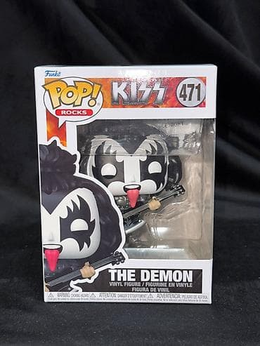 oyuncaq vertalyot: Funko Pop! Rocks – KISS “The Demon” (№471) vinil fiqur. - Rəsmi Funko — 1