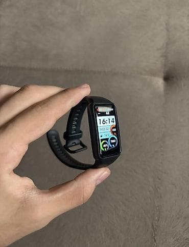 Smart saat, Huawei, Sensor ekran, rəng - Qara