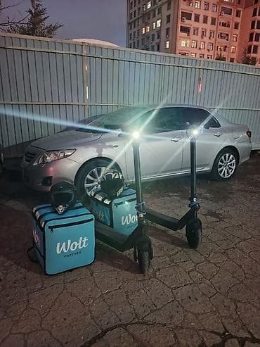 Velosipedlər: Wolt çatdırılma dəsti – elektrik skuter komplekti Tərkib: - 2 ədəd — 2