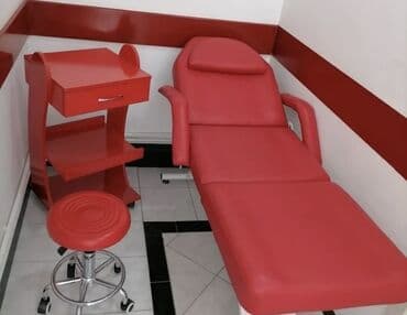 ana bala kleyi: Yeni, Kosmetoloji kuşetka, Qatlanan, rəng - Ağ — 6