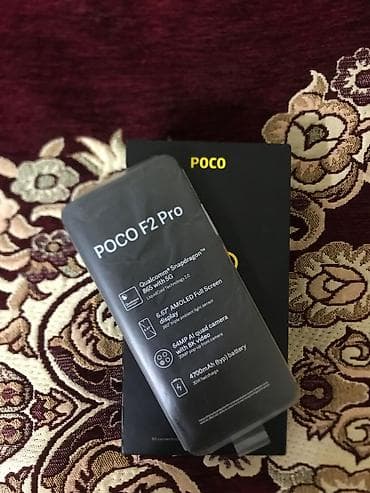 samsung s10 plus 2 el: Poco F2 Pro, 128 GB, rəng - Ağ, Sensor, Barmaq izi, Face ID — 4