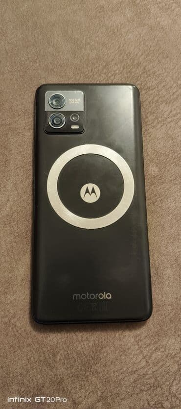радиостанция motorola: Motorola Moto G72, 128 ГБ, цвет - Черный, Отпечаток пальца — 1