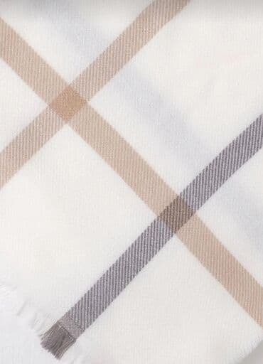 gilan tekstil: Yeni rəng - Ağ Pled — 1