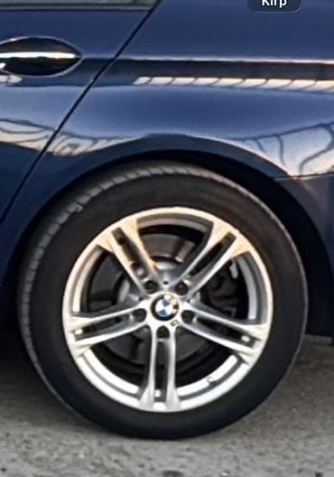 BMW orijinal yüngül lehimli disklər və təkər komplekti f10 -nun