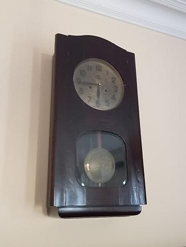 ucuz saat: Divar saatları, Mexaniki, Mayatnik — 1