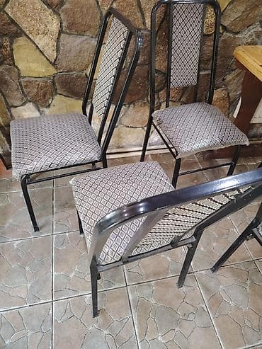 Mətbəx üçün, Qatlanmayan, Stul — 1