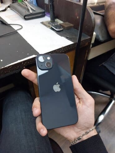 Stəkanlar: IPhone 13, 128 GB, Midnight, Face ID — 1