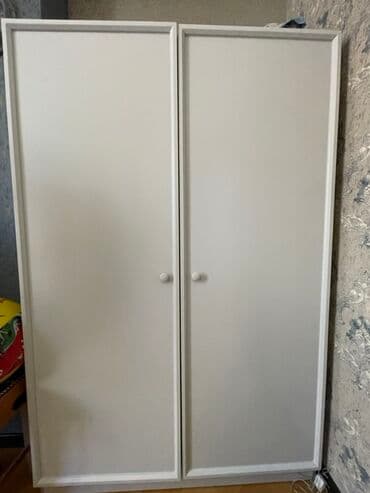 ikinci əl şkaf: Açılan, 2 qapılı Düz dolab, Qarderob, paltar dolabı — 1