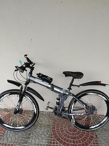 Sport-Time dağ velosipedi - Qatlanan alüminium tipli gövdə - Ön