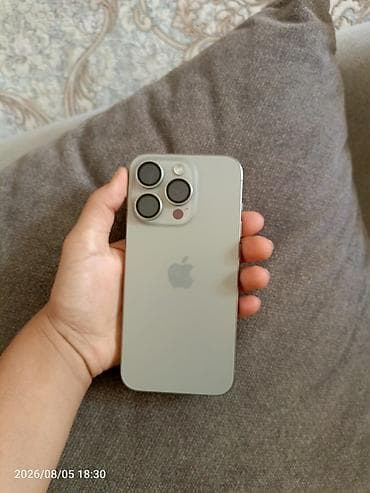 adapter apple: IPhone 15 Pro, Gümüşü, Face ID — 1