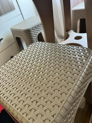 Balkon üçün, Açılmayan, Kvadrat masa, 4 stul — 5