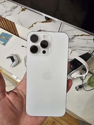 en ucuz iphone 11 pro max 64 gb: IPhone 15 Pro Max, 256 GB, Ağ, Face ID — 3