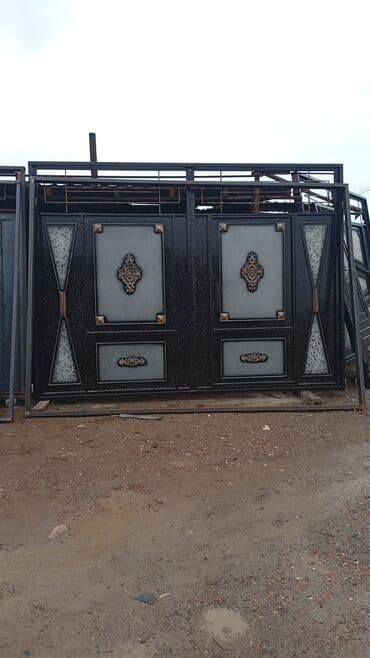 Lincoln: Железо Дворовые ворота, Механические, С дверью, Нет кредита, Бесплатная установка — 4