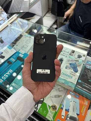 ayfon ekran sekilleri: IPhone 15, 128 GB, Qara — 2