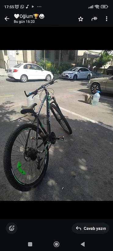 velosiped kameri: Az işlənmiş velosibet təcili satılır. - Brend/model: URAN 900 — 3