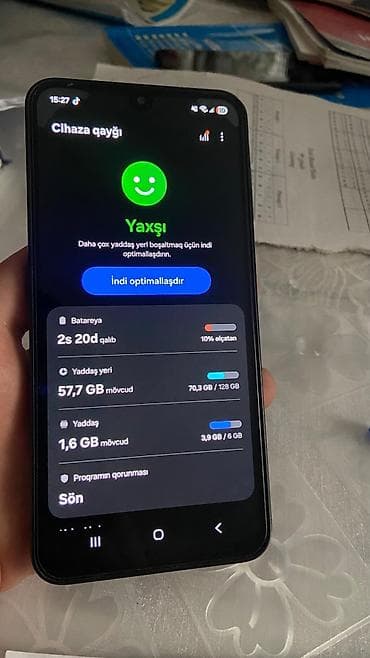 Samsung Galaxy A17, 128 GB, rəng - Qara, Barmaq izi, Face ID — 2