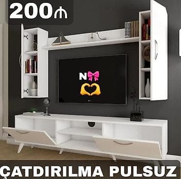 acilib yigilan stul: TV stend yeni — 1