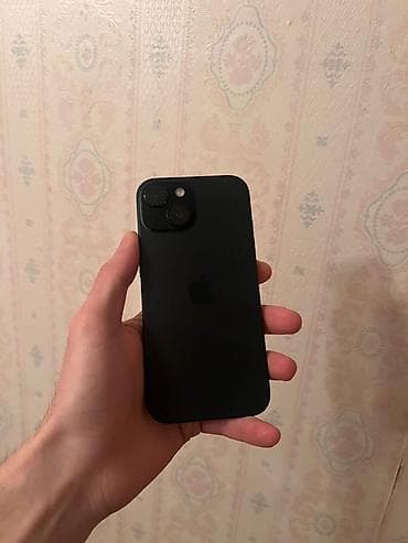 IPhone 15, 128 GB, Qara, Face ID