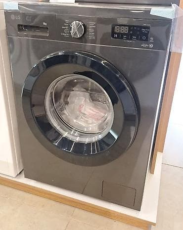 duyu bişirən: Paltaryuyan maşın LG, 8 kq, Yeni, Avtomat, Qurutmasız — 1