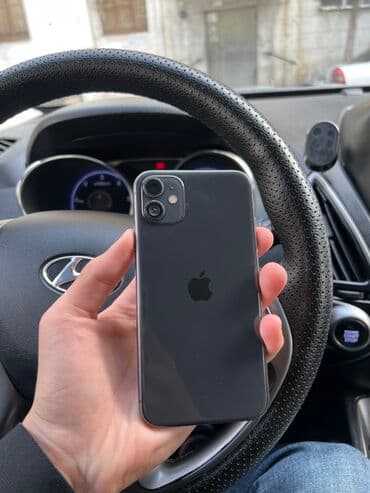 iphone 11 dual sim qiymeti: IPhone 11, Qara, Face ID — 1