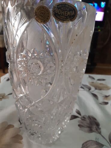 набор посуды: Vaza dəsti, Xrustal — 8