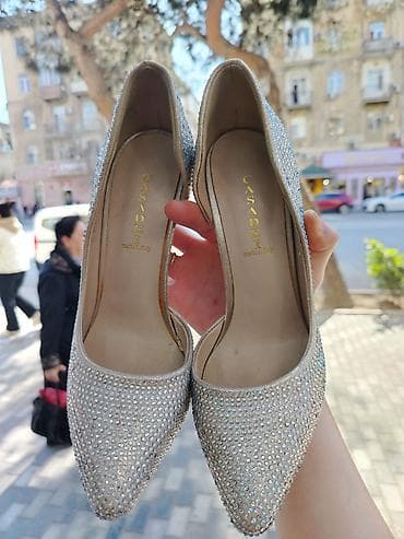 gumuw: Ölçü: 35, rəng - Gümüşü, Yeni — 4