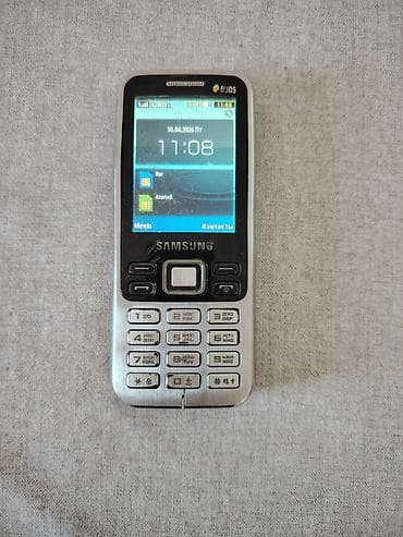 Samsung C3212 Duos, < 2 GB Memory Capacity, rəng - Qara, İki sim kartlı