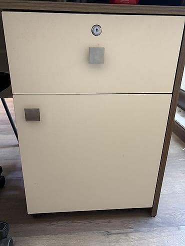 Ofis dolabları: Ofis üçün kilidli çekmecə dolabı - Model: 2 bölməli ofis çekmecəsi - — 1