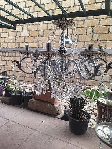 lusdur: Çılçıraq, 10 və daha çox lampa, Metal — 1