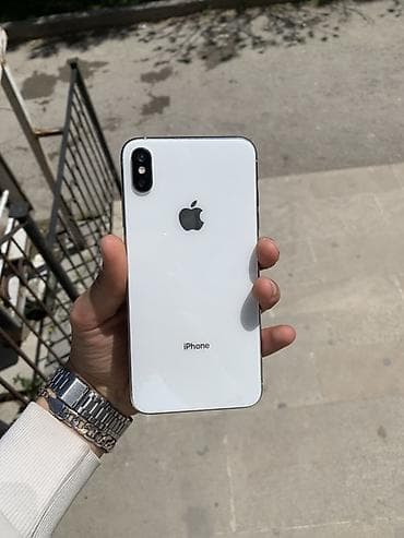 iphone 7 batareya: IPhone Xs Max, 256 GB, Ağ, Face ID — 1