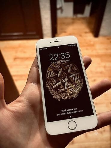 IPhone 6, Matte Gold, Barmaq izi