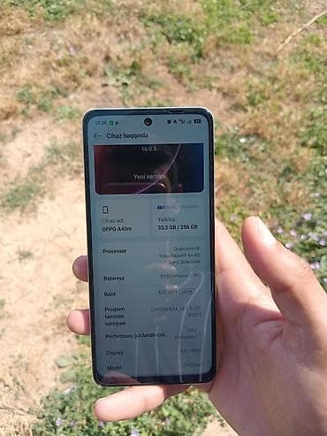 panel cit: Oppo 256 GB, rəng - Ağ, İki sim kartlı — 3