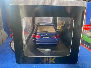 metbex tavan modelleri: Коллекционная модель BMW 530d E39 Touring blue 1997 KK-Scale Scale — 4