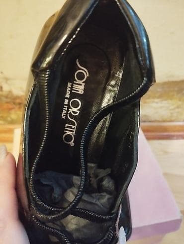 Tuflilər: Tuflilər, Ölçü: 38, rəng - Qara, Yeni — 9