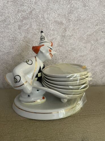 FAW: Чайный набор, цвет - Белый, Фарфор, 6 персон — 3