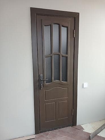 Taxta, MDF qapı pilləkən işləri - Material: MDF üzlüklü taxta — 4