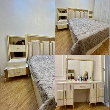 İkinəfərlik çarpayı, 2 tumba, İşlənmiş