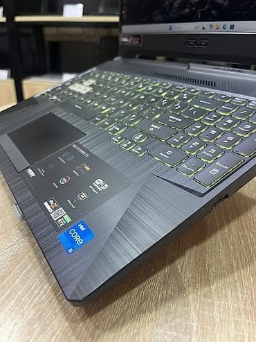 vidio kameralar: ASUS TUF Gaming F15 oyun noutbuku - Ekran: 15.6" FHD (1920x1080) — 6