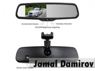 masin ucun kamera: Güzgü-monitor yapon ve koreya avtomobilləri üçün. Зеркало-монитор для — 1