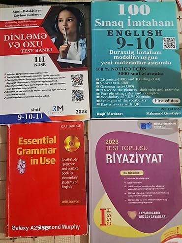bank test: İngilis dili Testlər 10-cu sinif, RM, 1-ci hissə, 2023 il — 1