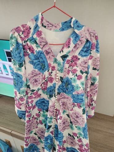 вещи на заказ: Повседневное платье, Миди, Stradivarius, S — 2