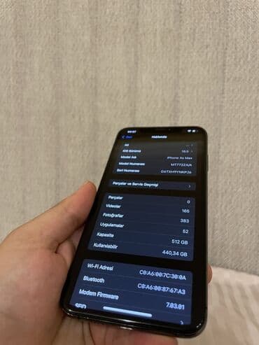 IPhone Xs Max, 512 ГБ, Space Gray, Face ID